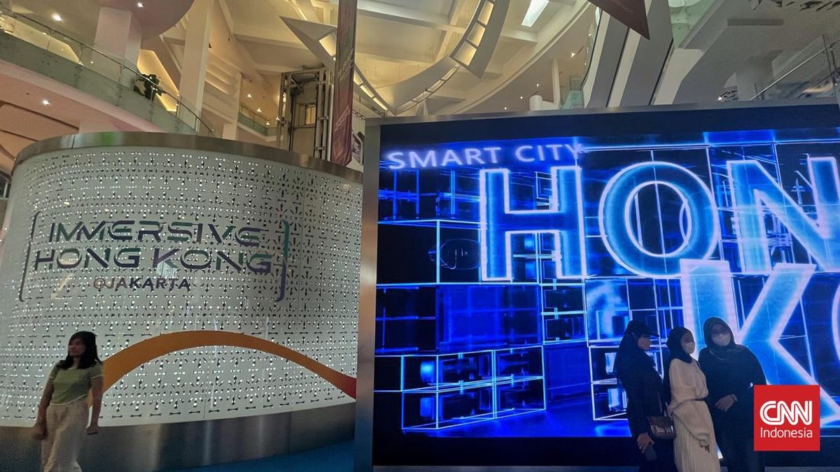 FOTO: Pesona Hong Kong Hadir di Jakarta Lewat Teknologi Imersif
