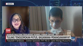 VIDEO: Dokter THT RSCM: Sultan Mengalami Trauma Laring