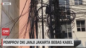 VIDEO: Pemprov DKI Janji Jakarta Bebas Kabel