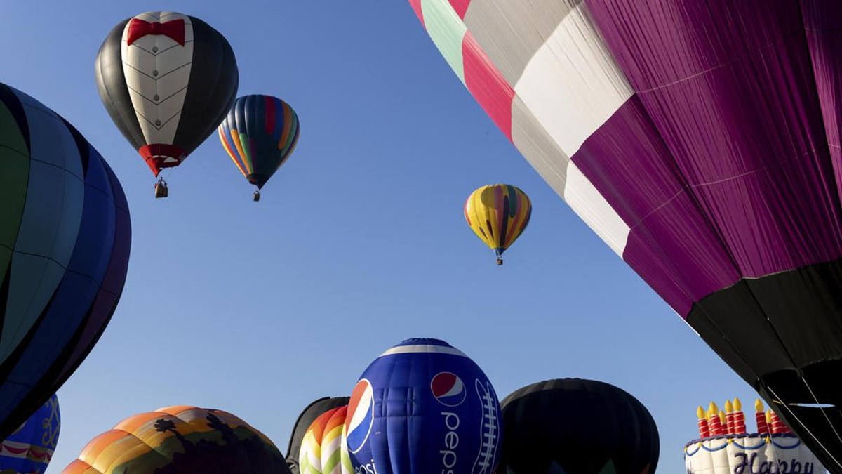 FOTO: Warna-warni Balon Udara Hiasi Langit New Jersey