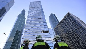Rusia-Ukraina Memanas, Gedung 50 Lantai di Moskow Kena Hantam Drone