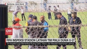 VIDEO: FIFA Inspeksi Stadion Latihan Tim Piala Dunia U-17