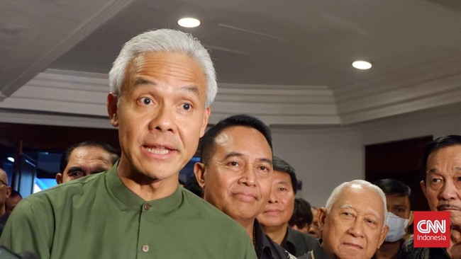 Bakal calon presiden PDIP Ganjar Pranowo enggan menyimpulkan dan membeberkan kemungkinan dirinya mendapat dukungan dari Presiden Joko Widodo (Jokowi).