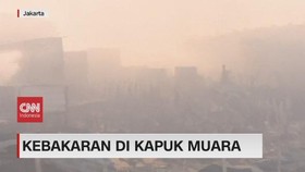 VIDEO: Kondisi Terkini Kebakaran di Kapuk Muara