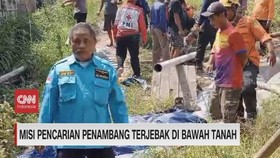 VIDEO: Misi Pencarian Penambang Terjebak di Bawah Tanah