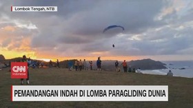 VIDEO: Pemandangan Indah di Lomba Paragliding Dunia
