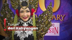 Roro Fitria Tampil ala Nyai Roro Kidul di Hut Insert, Pakai Kostum Seberat 10 Kg