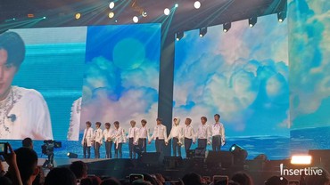 Riuh Semangat dan Energi THE B Kalahkan The Boyz Saat Konser di Jakarta