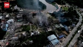 VIDEO: Gudang Petasan di Thailand Meledak, 9 Orang Tewas