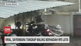 VIDEO: Viral, Sayembara Tangkap Maling Berhadiah Rp3 Juta