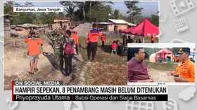 VIDEO: Hampir Sepekan, 8 Penambang Masih Belum Ditemukan