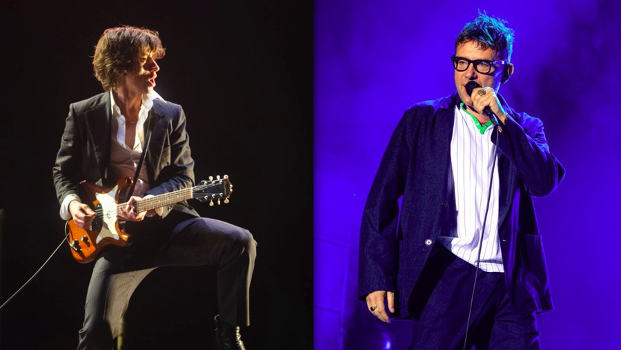 Alex Turner dan Damon Albarn