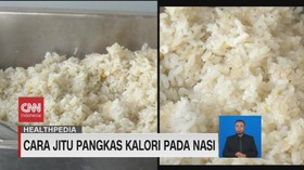 VIDEO: Cara Jitu Pangkas Kalori Pada Nasi