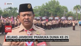 VIDEO: Jelang Jambore Pramuka Dunia ke-25