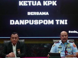 Danpuspom TNI Ungkap Kronologi Aliran Suap di Basarnas