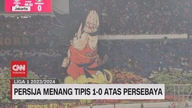 VIDEO: Persija Menang Tipis 1-0 Atas Persebaya