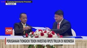 VIDEO: Perusahaan Tiongkok Teken Investasi Rp175 Triliun di Indonesia