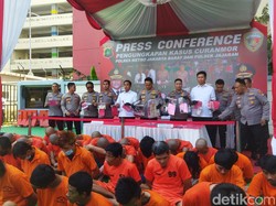 37 Pelaku Curanmor Meresahkan Ditangkap di Jakbar, 47 Motor Disita