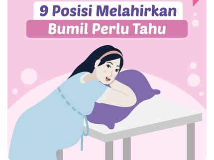 9 Posisi Melahirkan, Bumil Perlu Tahu