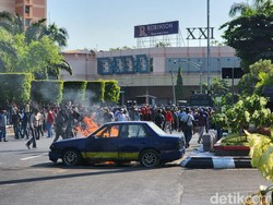 Mencekam! Latihan Pengamanan Pemilu di Semarang Sampai Libatkan Helikopter