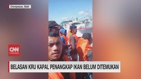 VIDEO: Belasan Kru Kapal Penangkap Ikan Belum Ditemukan