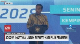 VIDEO: Didepan Pengusaha & Ganjar, Jokowi: Hati Hati Pilih Pemimpin