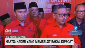 VIDEO: Hasto: Kader Yang Membelot Bakal Dipecat
