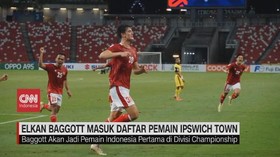 VIDEO: Elkan Baggott Masuk Daftar Pemain Ipswich Town
