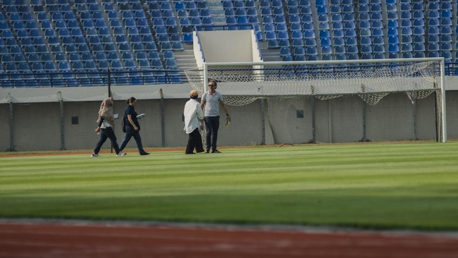 Ketua Umum PSSI Erick Thohir memastikan persiapan Stadion Si Jalak Harupat, Bandung, sebagai salah satu tuan rumah Piala Dunia U-17 2023 telah rampung.
