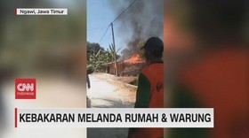 VIDEO: Kebakaran Melanda Rumah dan Warung