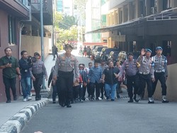 Momen Panji Gumilang Hadir Penuhi Panggilan Bareskrim Polri