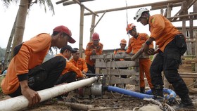 FOTO: Penutupan Operasi SAR Penambang Emas yang Terjebak di Banyumas
