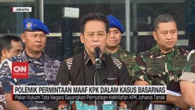 VIDEO: Polemik Permintaan Maaf KPK Dalam Kasus Basarnas