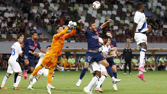 Comeback Dramatis, Inter Milan Tekuk PSG 2-1