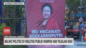 VIDEO: Baliho Politisi di Fasilitasi Publik Rampas Hak Pejalan Kaki