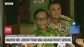 VIDEO: Mahfud MD: Jokowi Tidak Mau Adukan Rocky Gerung
