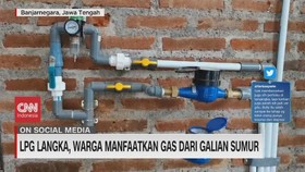 VIDEO: LPG Langka, Warga Manfaatkan Gas Dari Galian Sumur