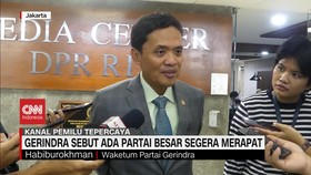 VIDEO: Gerindra Sebut Ada Partai Besar Segera Merapat