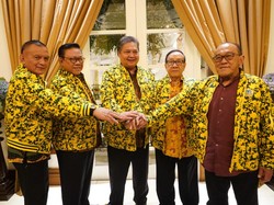 Didukung 3 Ketua Dewan DPP, Airlangga: Optimistis Golkar Menangkan Pemilu
