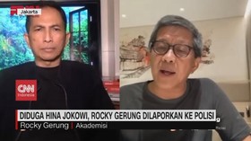 VIDEO: Ini Penjelasan Rocky Gerung Terkait Dugaan Hina Jokowi