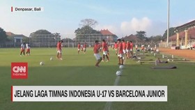 VIDEO: Jelang Laga Timnas Indonesia U-17 Vs Barcelona Junior