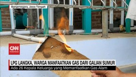 VIDEO: LPG Langka, Warga Manfaatkan Gas dari Galian Sumur
