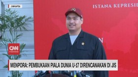 VIDEO: Menpora: Pembukaan Piala Dunia U-17 Direncanakan di JIS