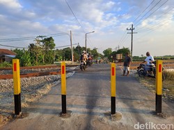 Penutupan Pelintasan TKP Luxio Tertabrak KA di Jombang Dikeluhkan Supeltas