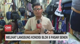 VIDEO: Proyek Revitalisasi Pasar Senen Blok VI Mangkrak