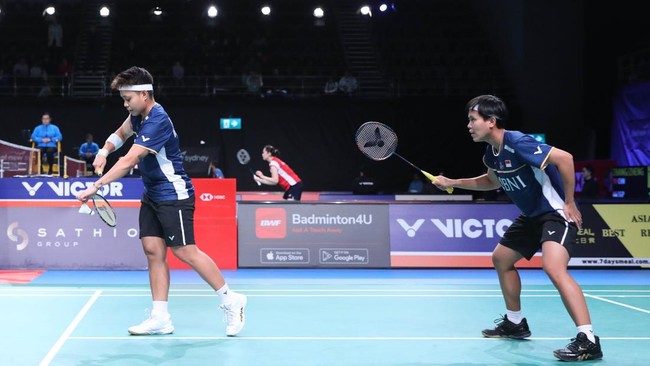 Ganda putri Apriyani Rahayu/Siti Fadia Ramadhanti menjadi satu-satunya wakil Indonesia di semifinal Kejuaraan Dunia Badminton 2023.