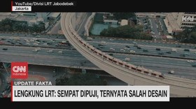 VIDEO: Lengkung LRT Sempat Dipuji, Ternyata Salah Desain