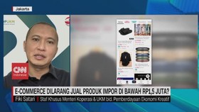VIDEO: E-commerce Dilarang Jual Produk Impor Di Bawah Rp1,5 juta?