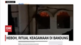 VIDEO: Heboh, Ritual Keagamaan Sesat di Bandung