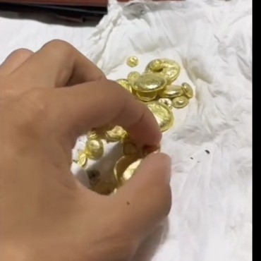 Viral Video Detik-Detik Penambang Emas Lakukan Penggalian di Lubang Tikus